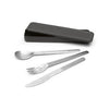Brabantia Brabantia machen Nake Besteck Set 3-teilig dunkelgrau