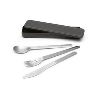 Brabantia Brabantia machen Nake Besteck Set 3-teilig dunkelgrau