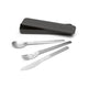 Brabantia Brabantia machen Nake Besteck Set 3-teilig dunkelgrau