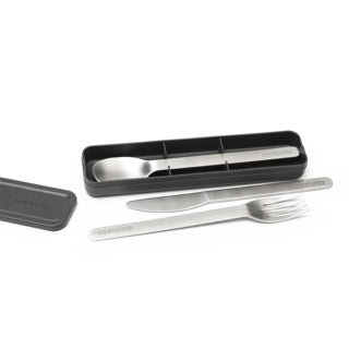 Brabantia Brabantia machen Nake Besteck Set 3-teilig dunkelgrau