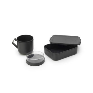 Brabantia Lunch-Set machen 2-teilige dunkelgrau