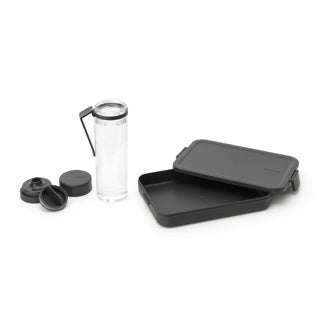 Brabantia breakset machen 2-teilig dunkelgrau