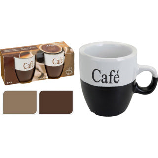 Tasse 150 ml Set 2 Stück 3 Assorti Farbe