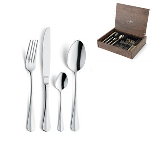 AMEFA BIELERY SET 24DLG BAGUETTE Luxus Holzkiste
