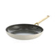 BK Sublime Bratpfanne 20 cm – PFAS-freie Antihaftbeschichtung – Induktionsbratpfanne – Keramikbratpfanne – ofenfest bis 220 °C – goldener Edelstahlgriff – Creme