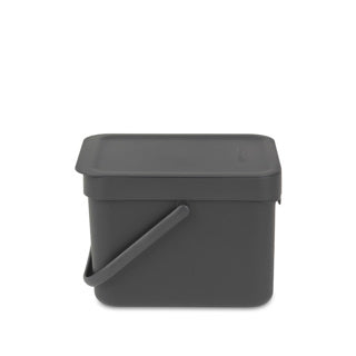 Brabantia Abfallbehälter Sortier 6l Grau
