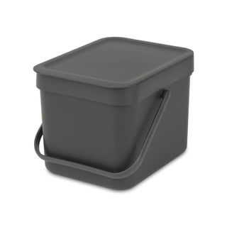 Brabantia Abfallbehälter Sortier 6l Grau