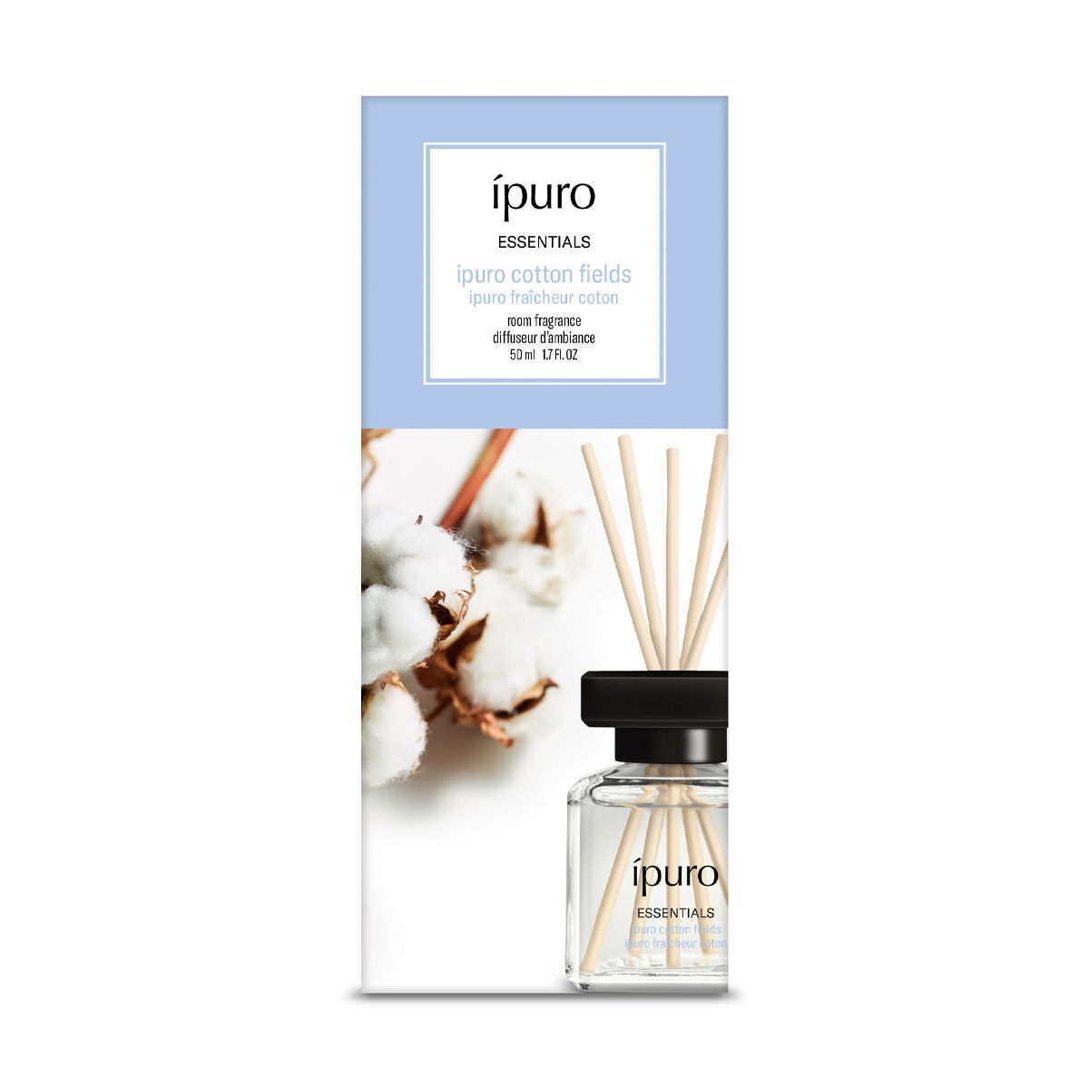 Ipuro Duftdiffusor Baumwollfelder 50 ml