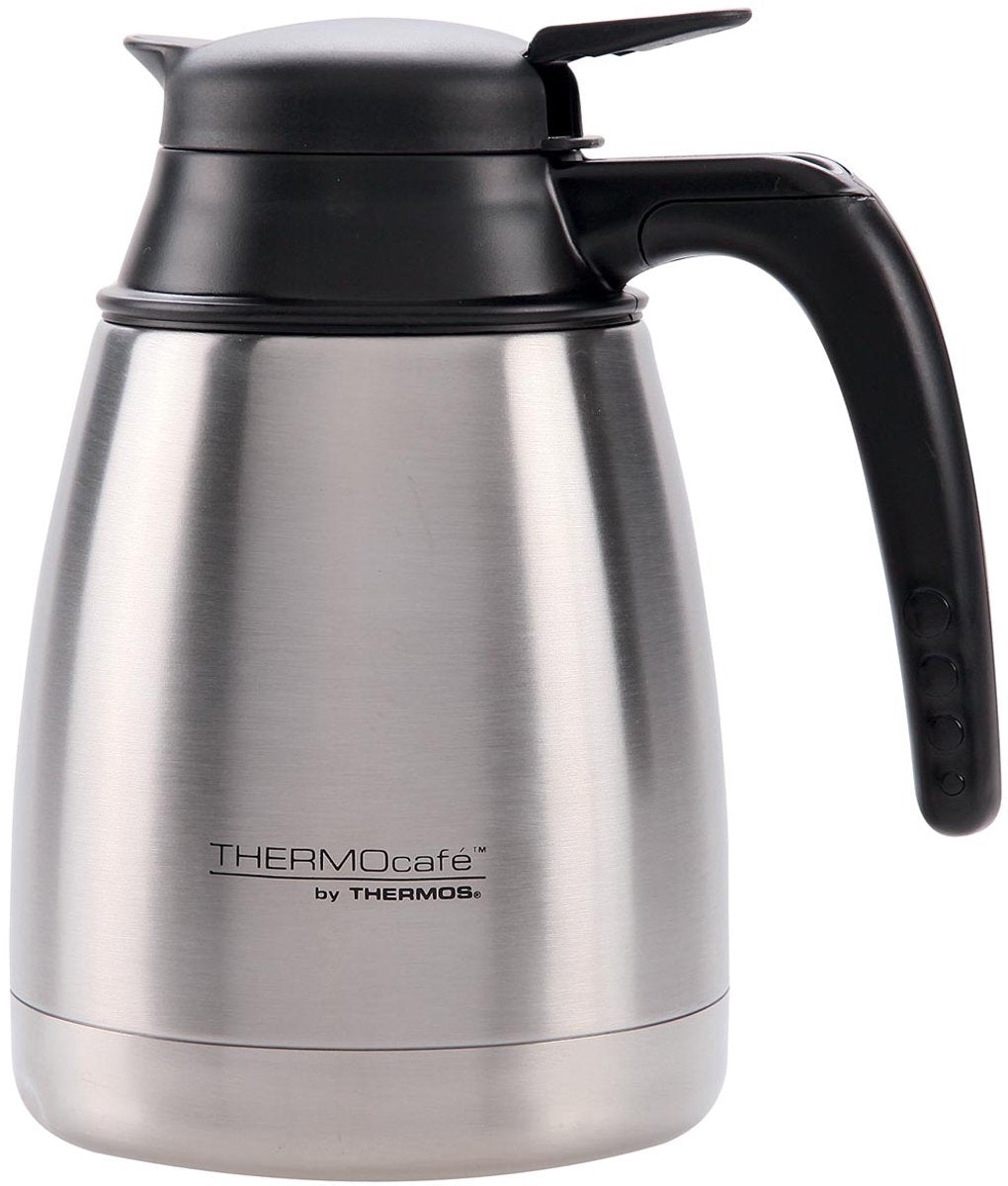 Thermoskanne und Kaffeekanne aus Edelstahl - 1 l