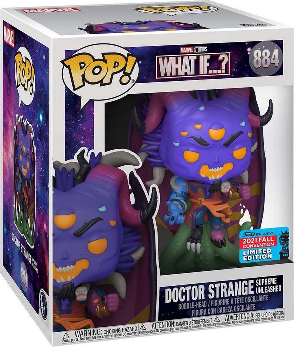 Funko Pop Marvel: Was wäre, wenn – Doctor Strange Supreme entfesselt – Pop #884
