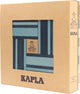 Kapla - Farbbauspielzeug - Blau - 40 Bretter