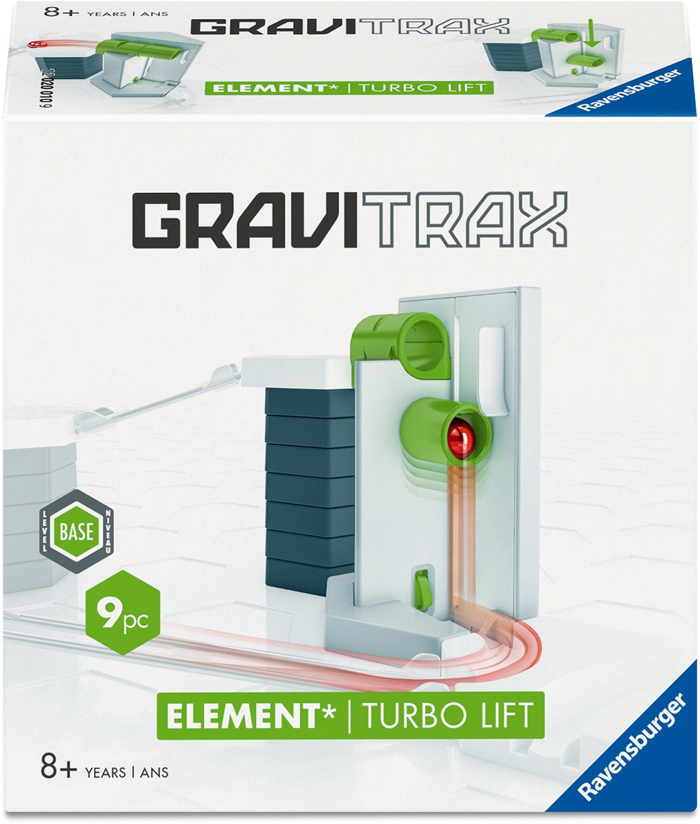 Ravensburger – Gravitrax Basiselement Turbolift – Erweiterung – ab 8 Jahren