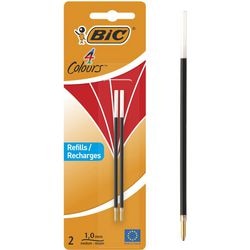 Kugelschreibermine Bic 4 Farben rot