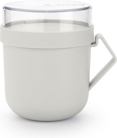 Brabantia Suppenbecher machen hellgrau