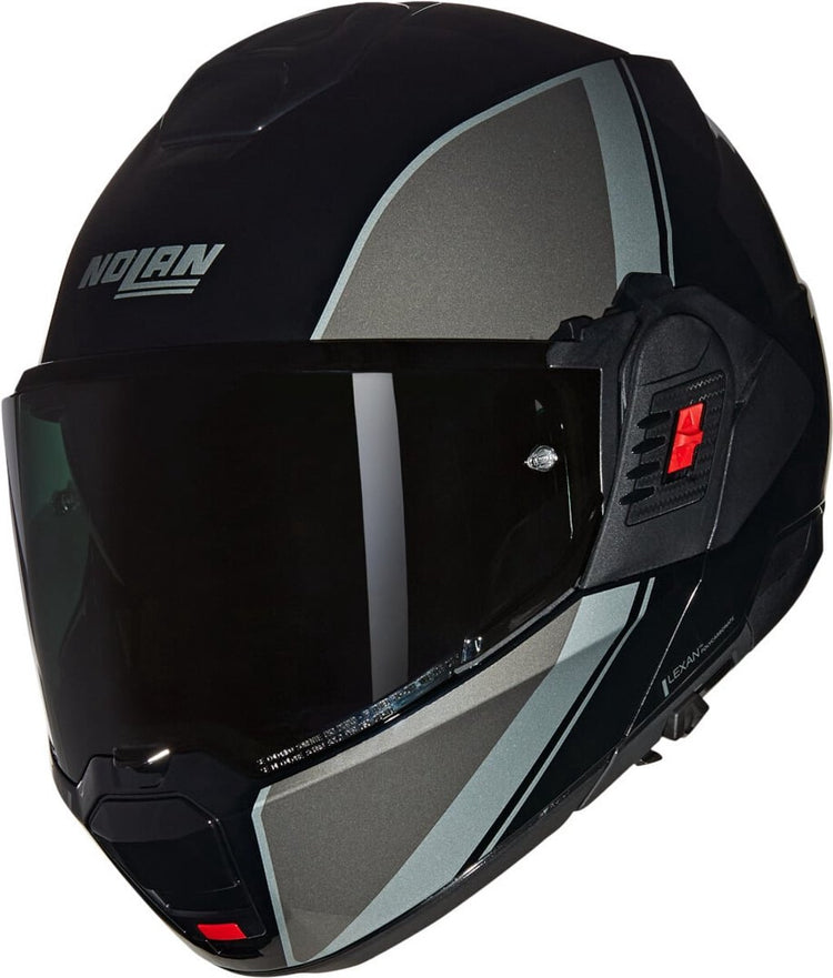 Nolan n120-1 verniciatura spezieller modularer Helm schwarz m