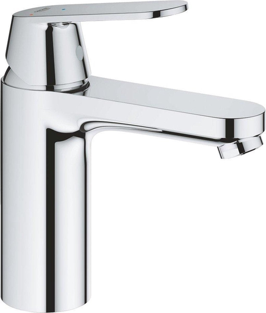 Grohe Eurosmart Cosmopolitan wassersparende Waschtischarmatur M-Size mit Push-Open-Funktion, Chrom