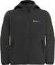 Jack Wolfskin Fourwinds Jacket Kinder Outdoorjacke – Granite Black – 140