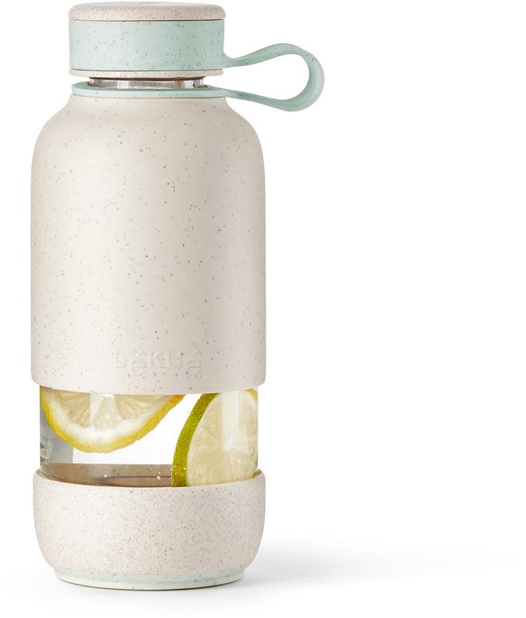 Lékué Trinkflasche to go Bio – 500 ml – Beige