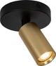 Lucide Ritmo - Deckenstrahler (Deckenleuchte) - ø 10 cm - 1xGU10 (MR11) - mattgoldenes Messing