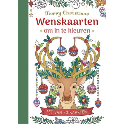 Deltas-Grußkarten zum Ausmalen – Frohe Weihnachten