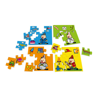 Bumba Puzzle -Berufe, 4in1
