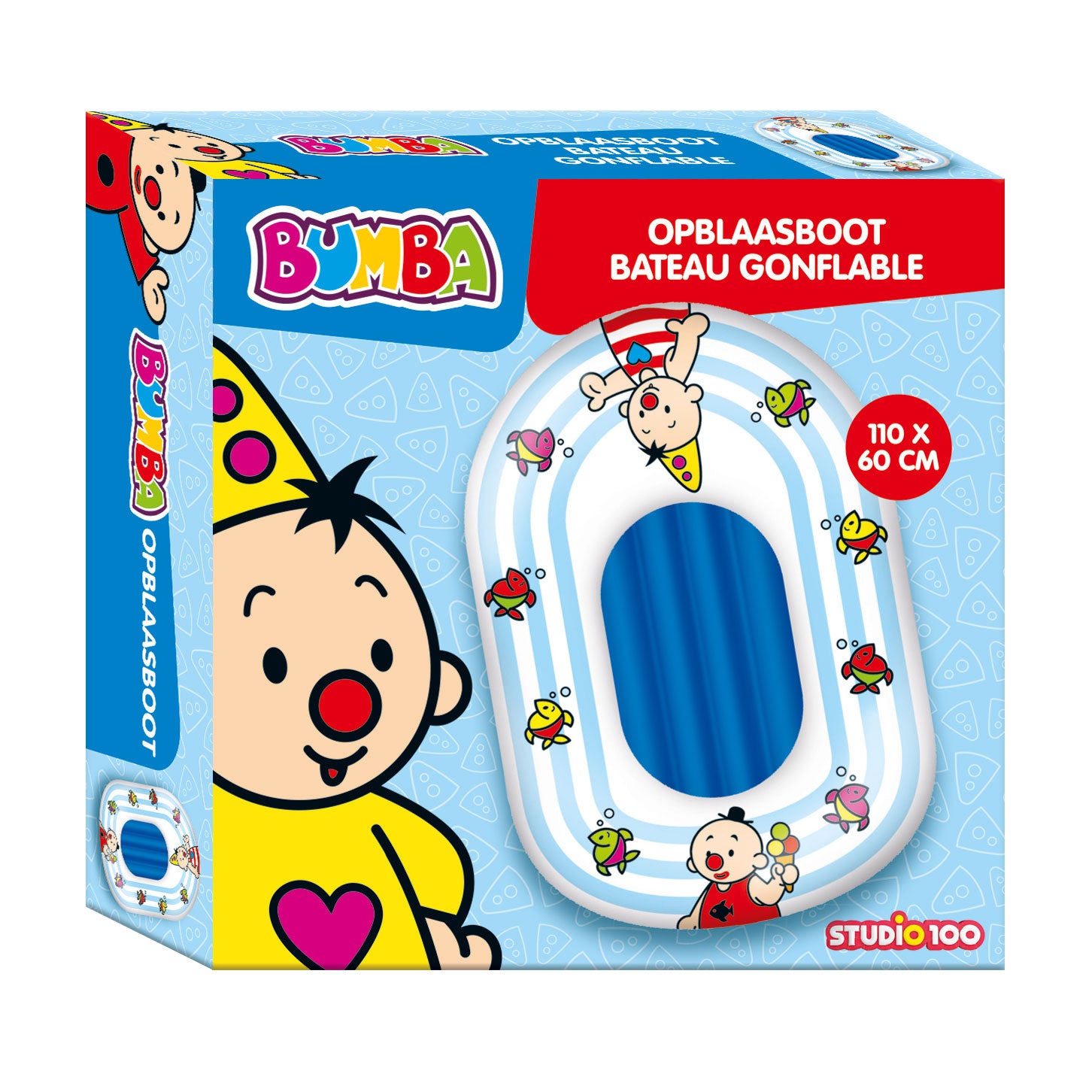Studio 100 aufblasbares Boot Bumba