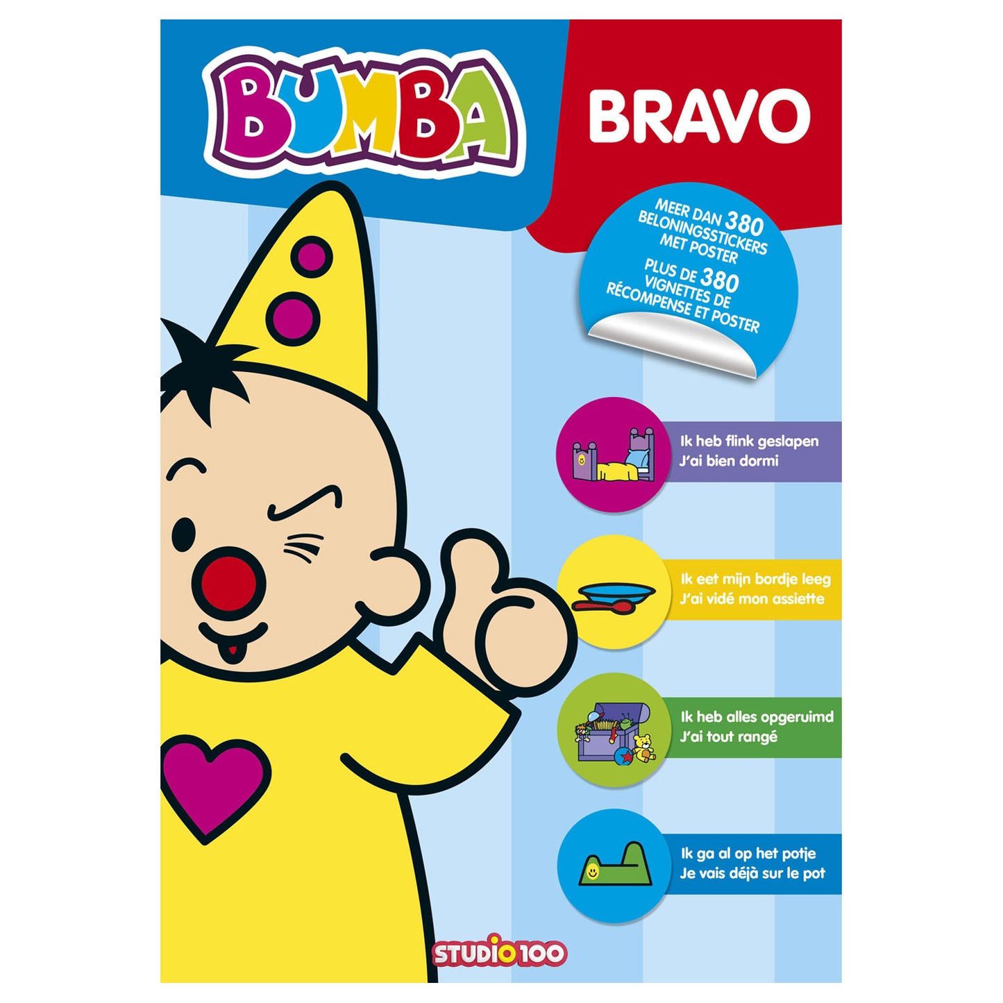 Bumba belohnen Aufkleber mit Poster