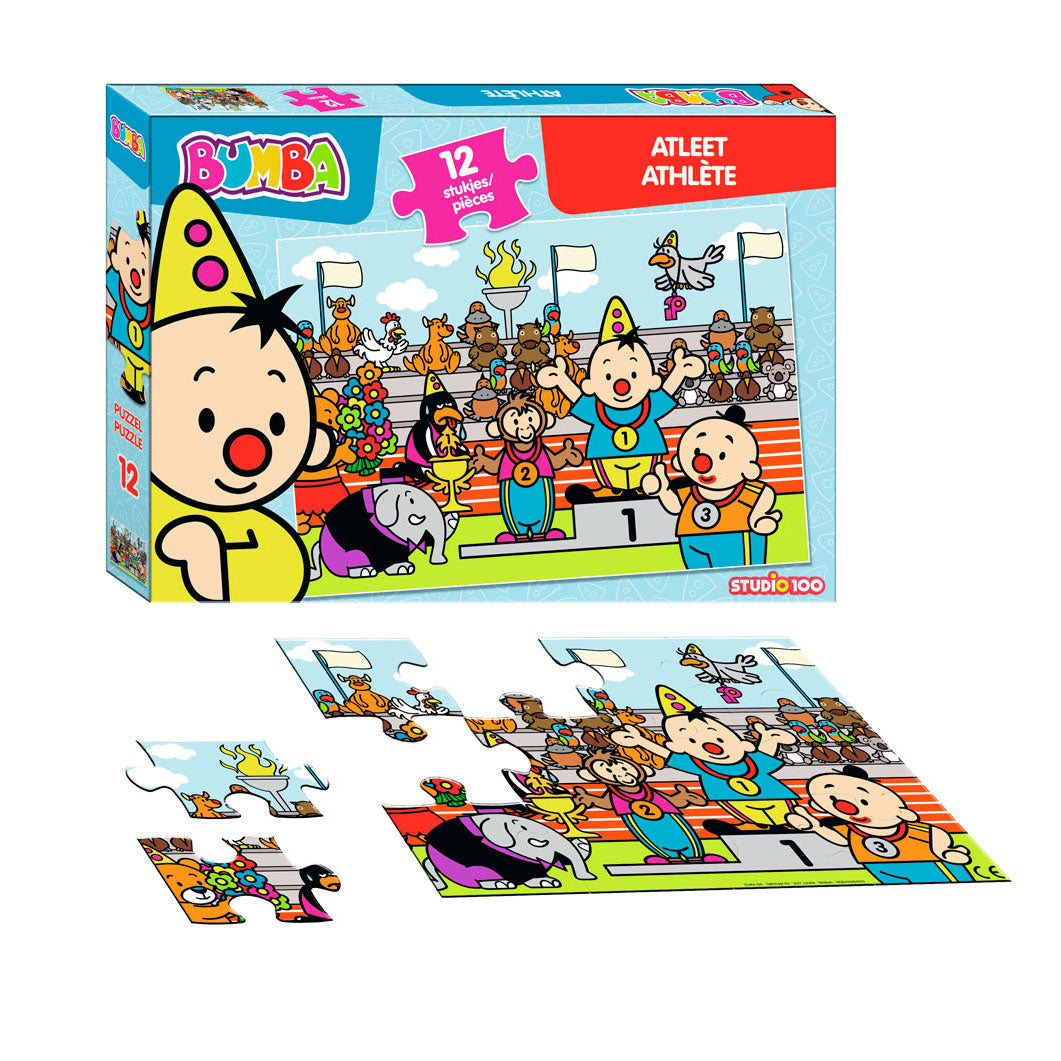 Bumba Puzzle Athlet, 12st.