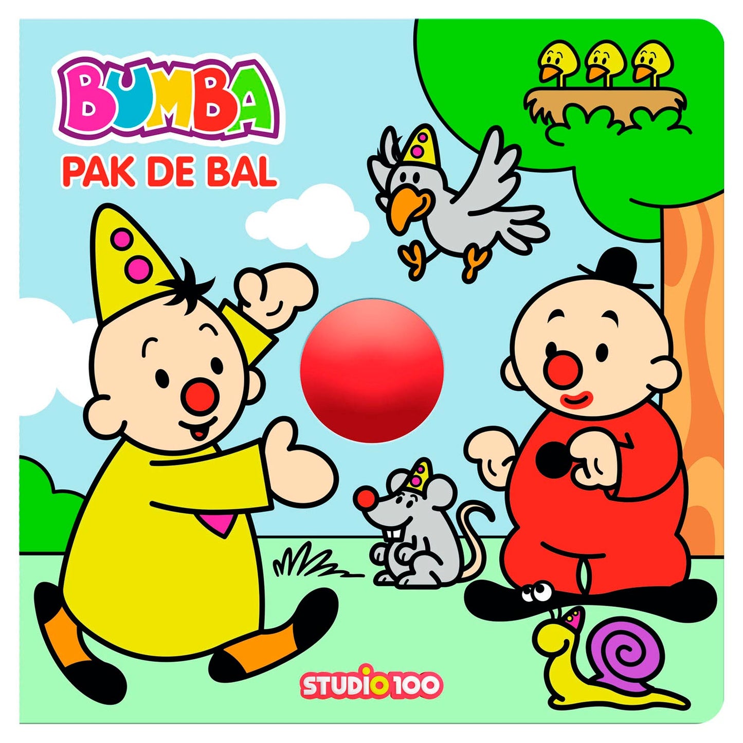 Studio 100 - Foamboek Bumba Pak Der Ball Junior 19 x 19 cm Papier