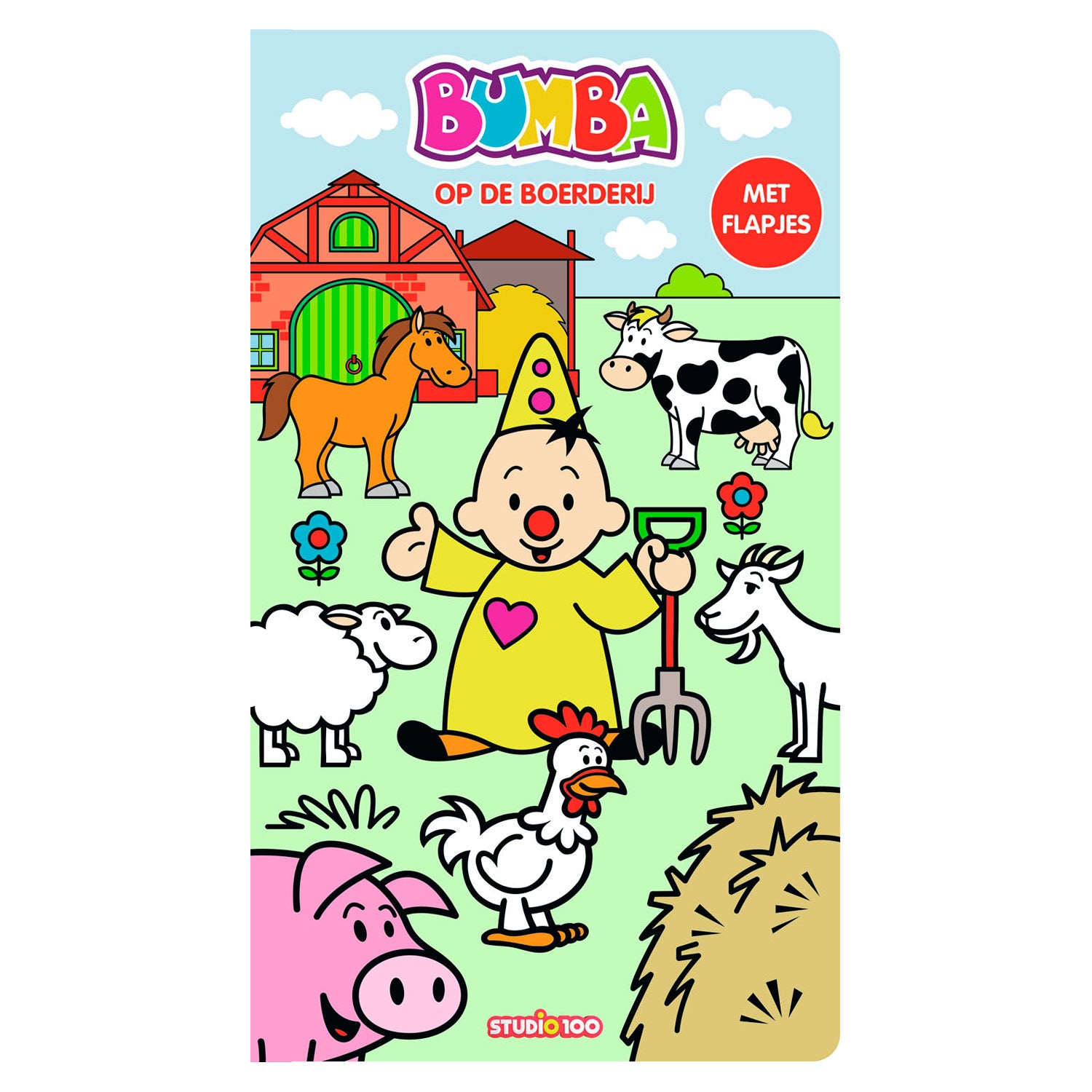Bumba Cardboard Book mit Klappen - auf der Farm