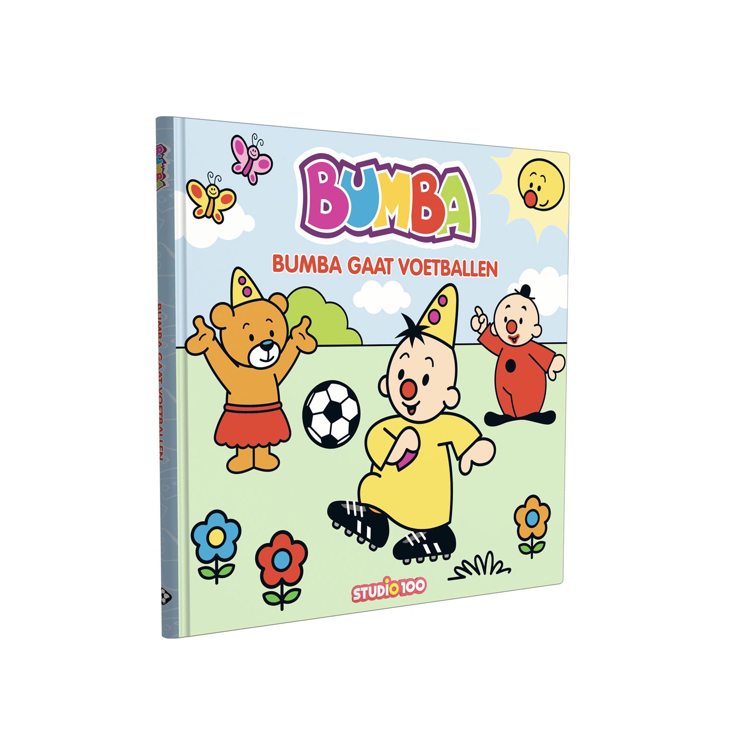 Bumba Kartonboek - Bumba wird Fußball spielen