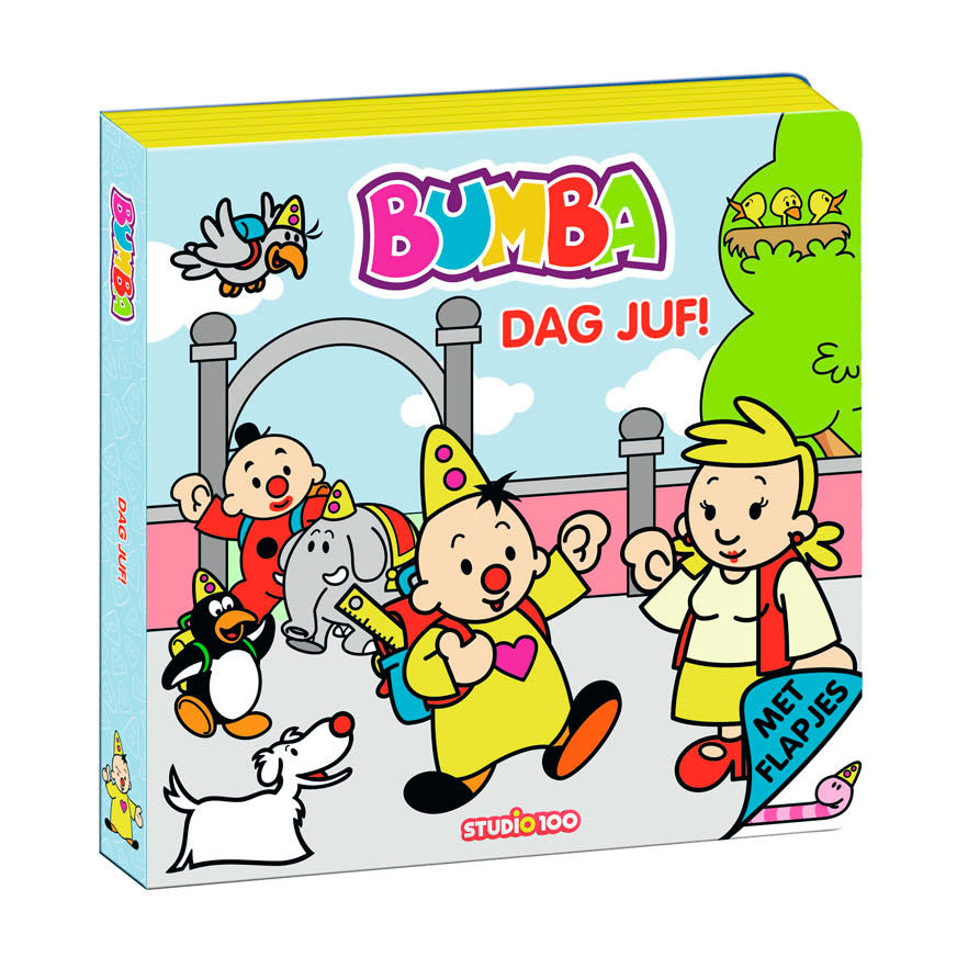Studio 100 - Babyboek Bumba Day Lehrer! Junior 19 x 19 cm Schaumstoff