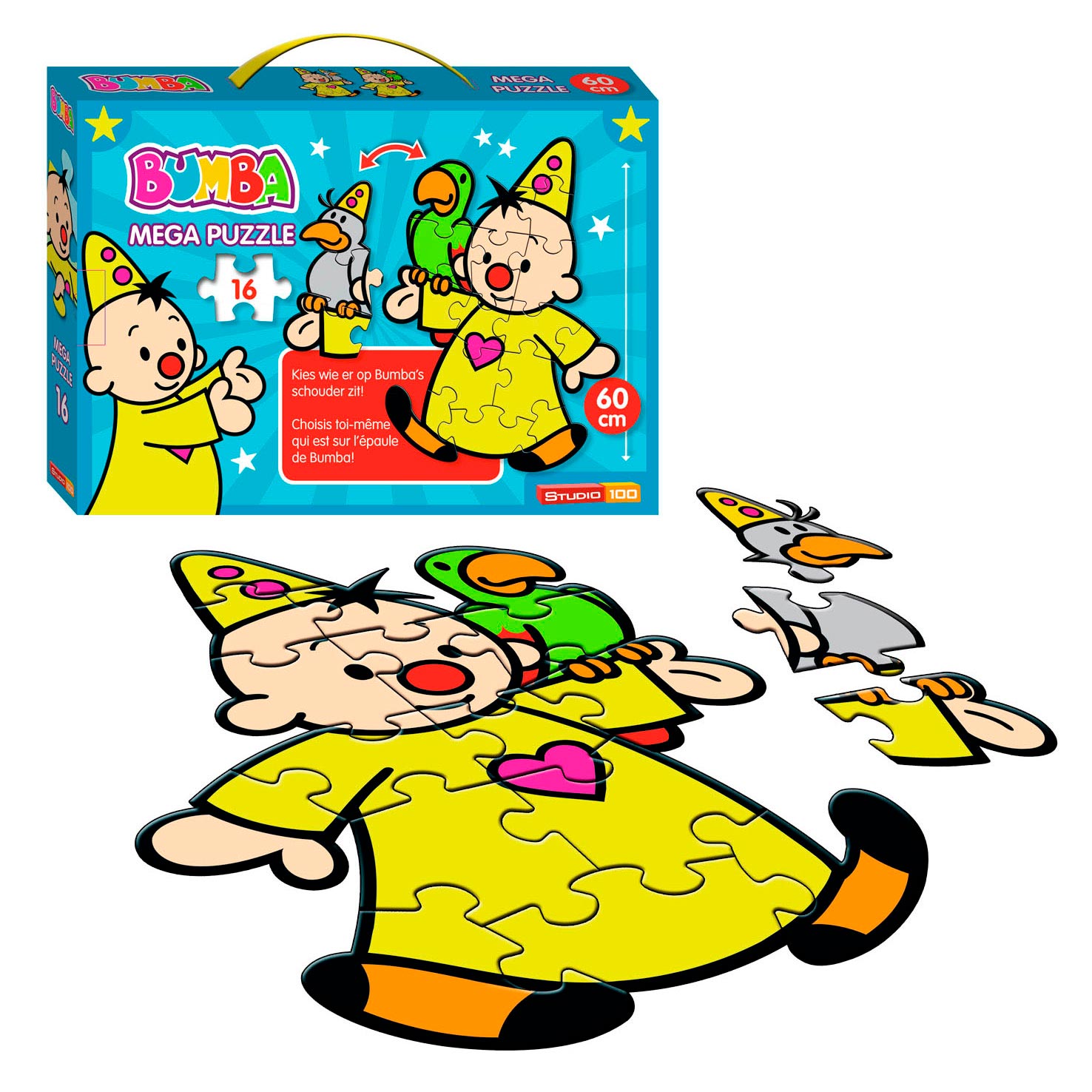 Bumba Mega Floor Puzzle, 16st.