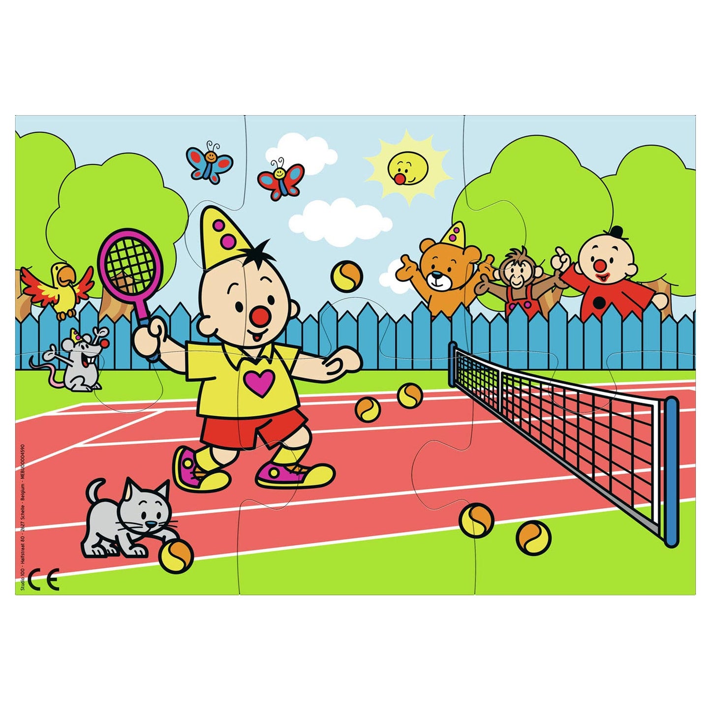 Bumba Puzzle - Tennis, 6st.