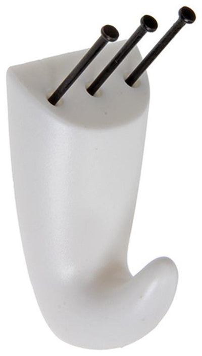 3m 1052426 - Haken für Putz und Holz weiß mittel | 1 Stk
