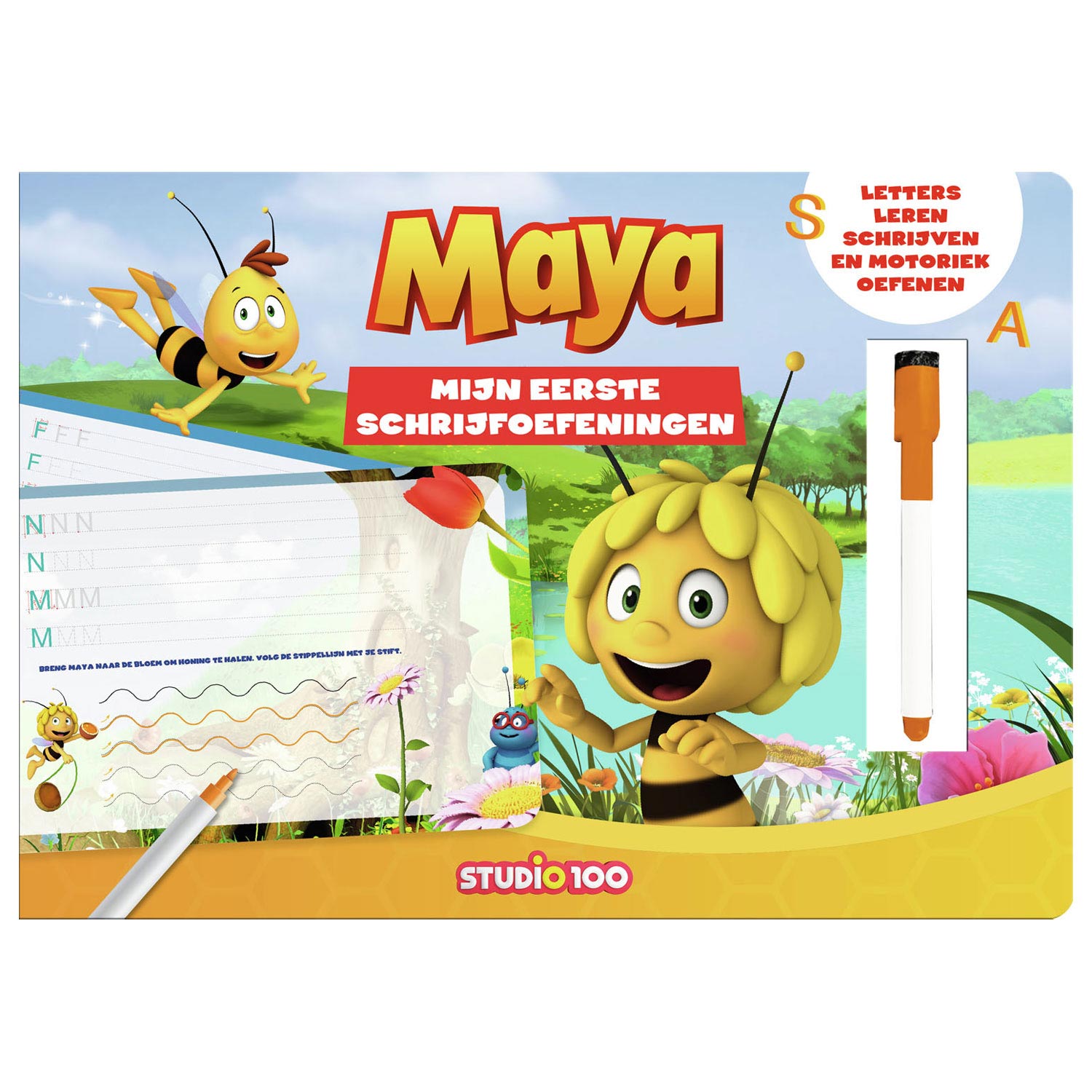 Maya de Bij Kartonboek - Schreiben und Wis