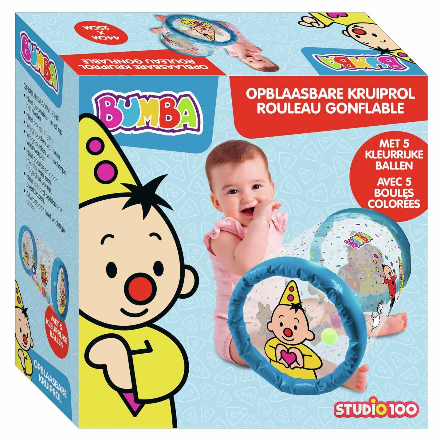 Studio 100 aufblasbarer Crawl -Roll -Konfetti