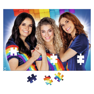 K3 -Puzzle mit Poster, 104st.