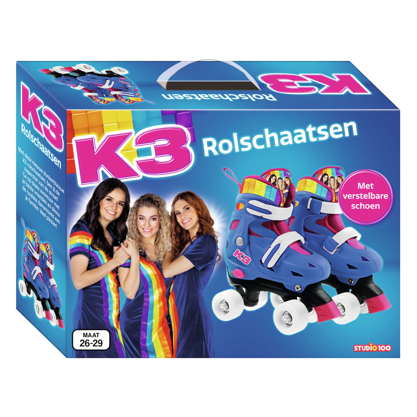 Studio 100 Roller Skating Rainbow, Größe 26-29