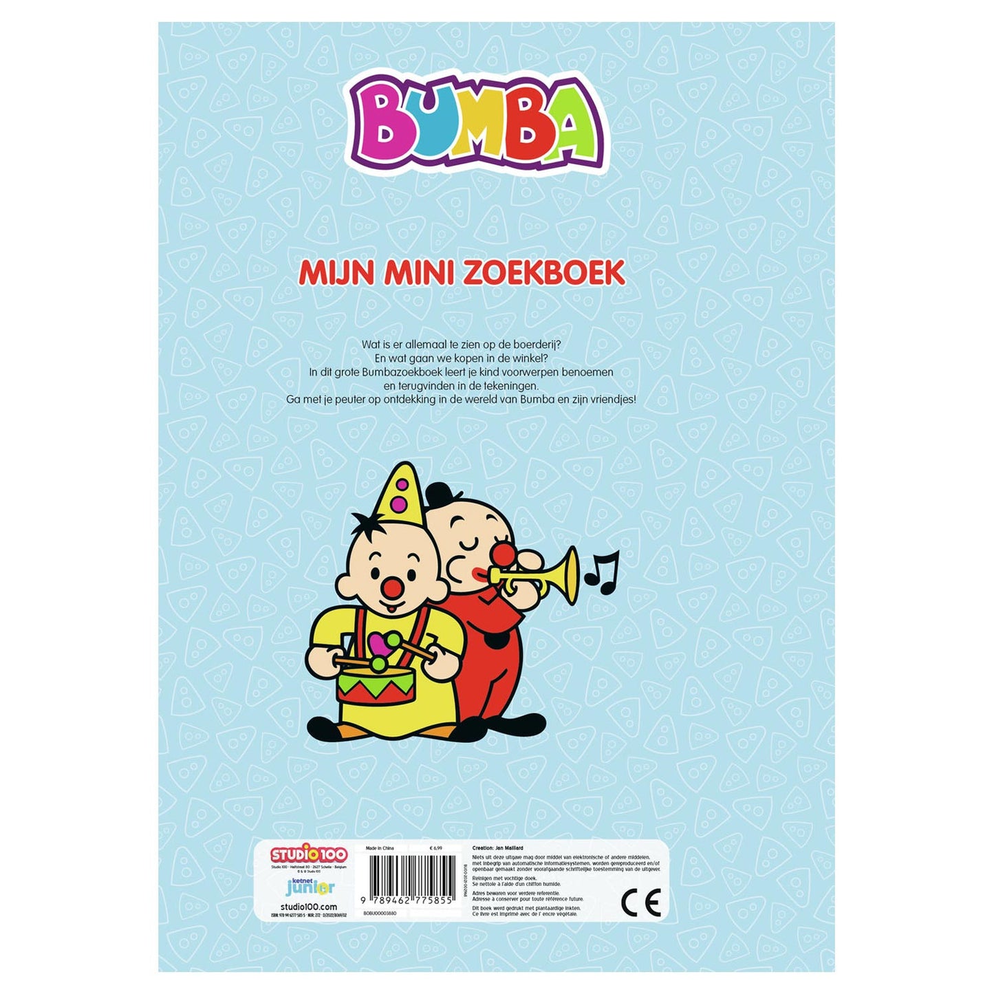 Studio 100 Bumba mein Mini -Suchbuch
