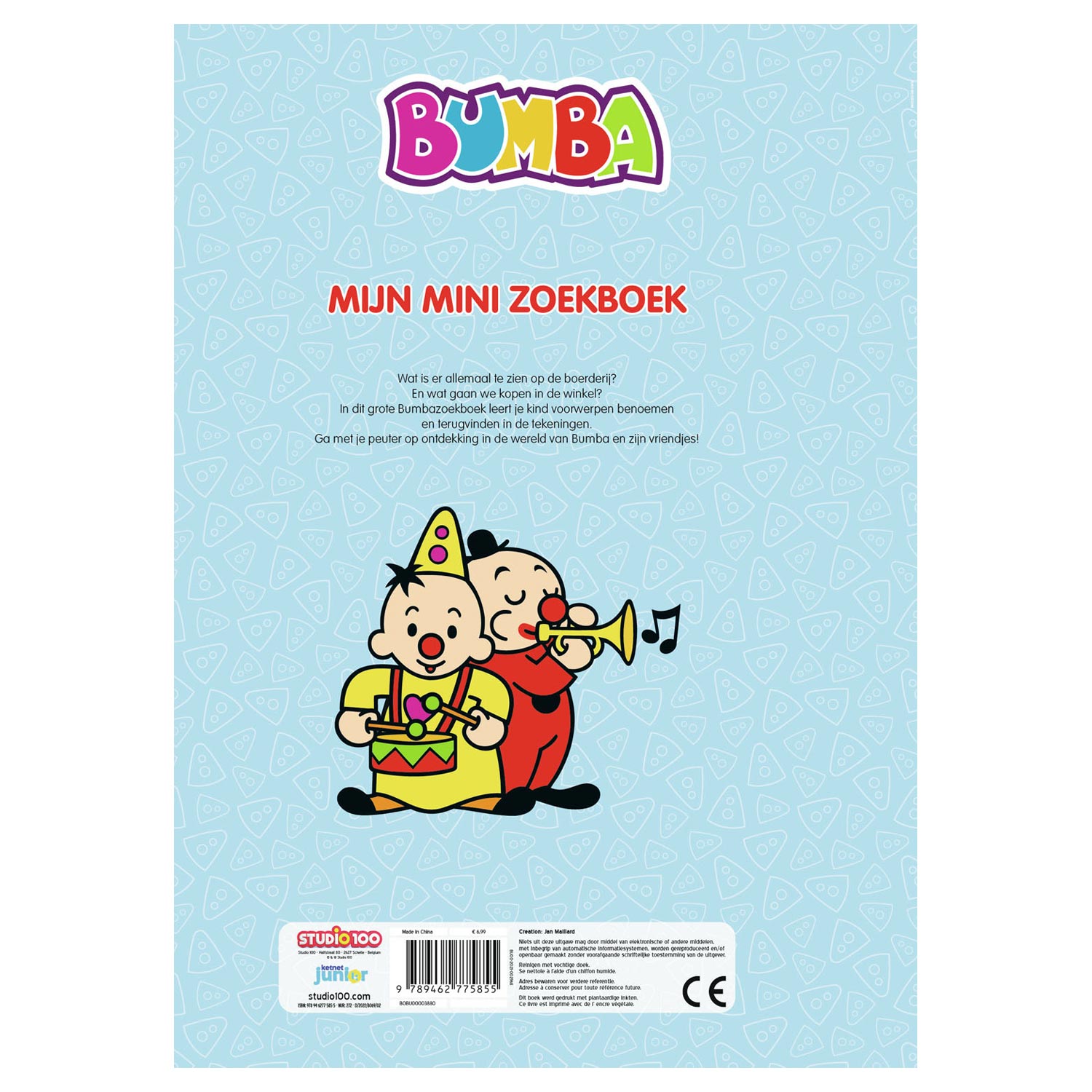 Studio 100 Bumba mein Mini -Suchbuch