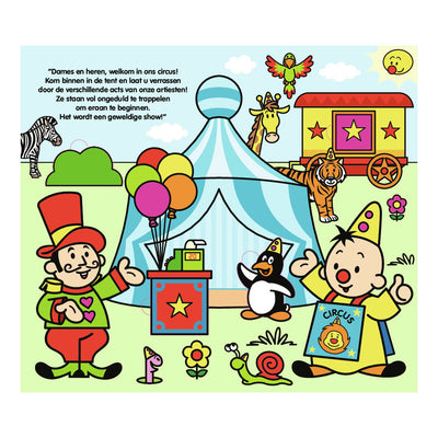 Bumba -Kartonbuch mit Klappen - im Zirkus