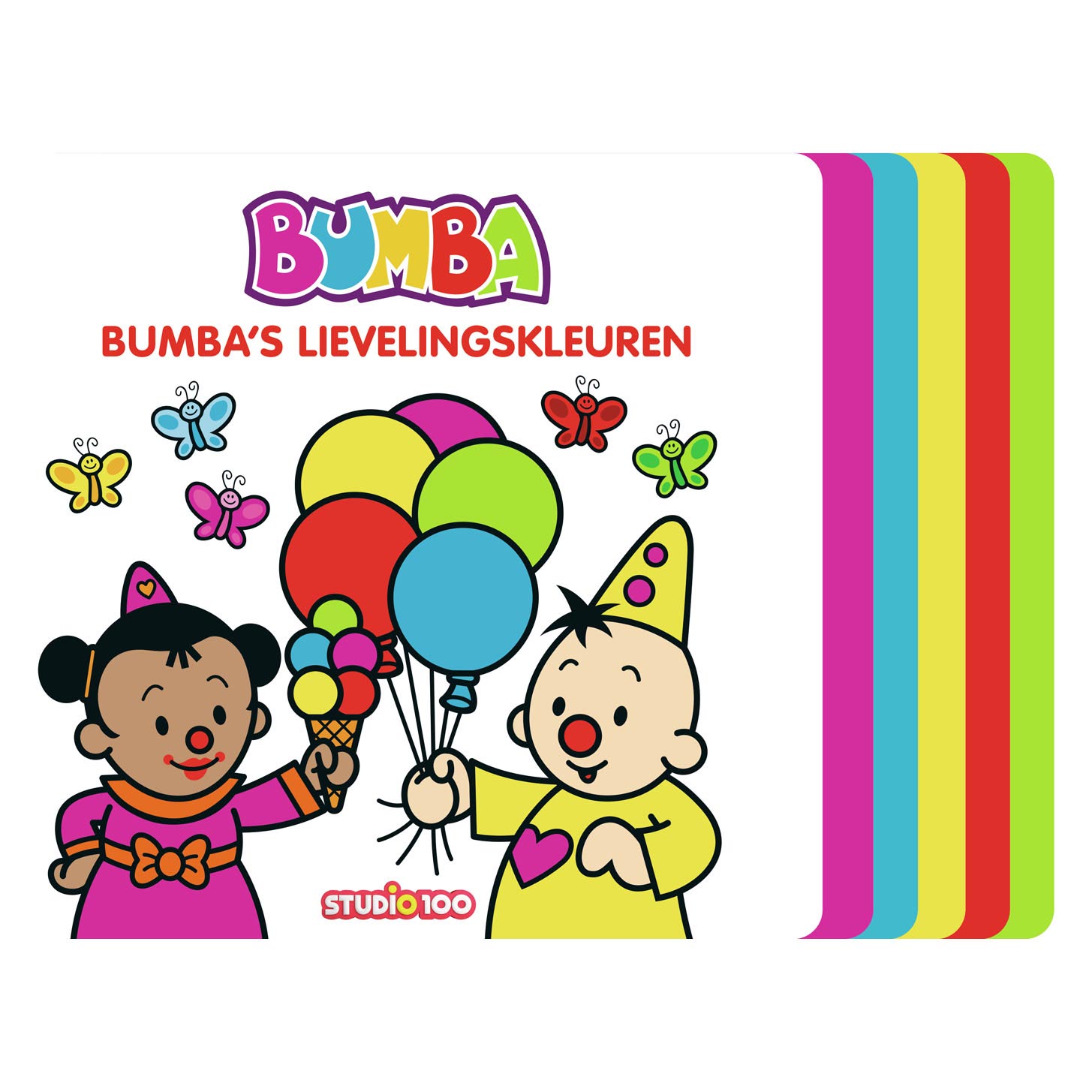Bumba Cardboard Book mit Schritten - Bumbas Lieblingsfarben