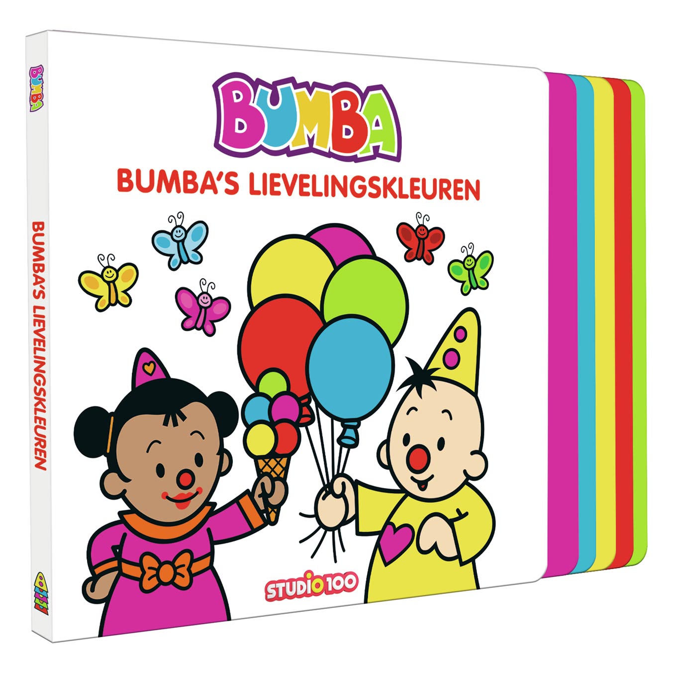 Bumba Cardboard Book mit Schritten - Bumbas Lieblingsfarben