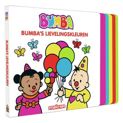 Bumba Cardboard Book mit Schritten - Bumbas Lieblingsfarben