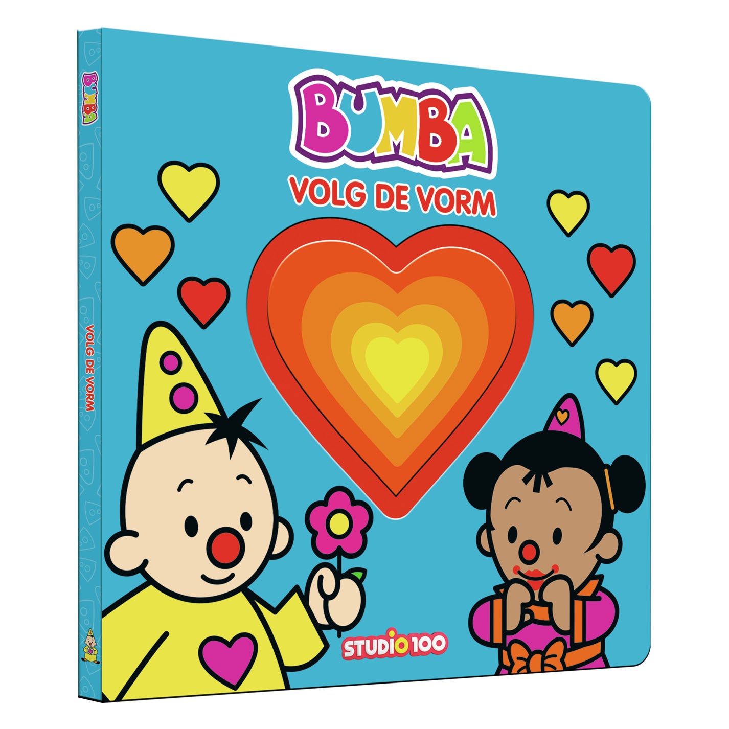 Bumba -Kartonbuch mit Spuren - Folgen Sie der Form