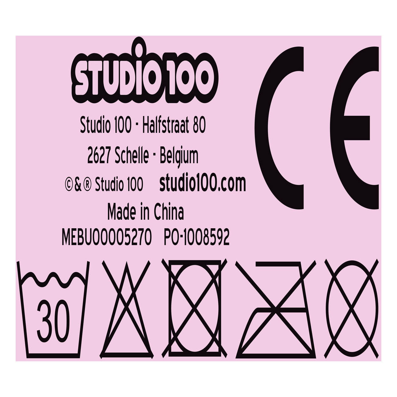 Studio 100 kuschely Cordrosa, 35 cm