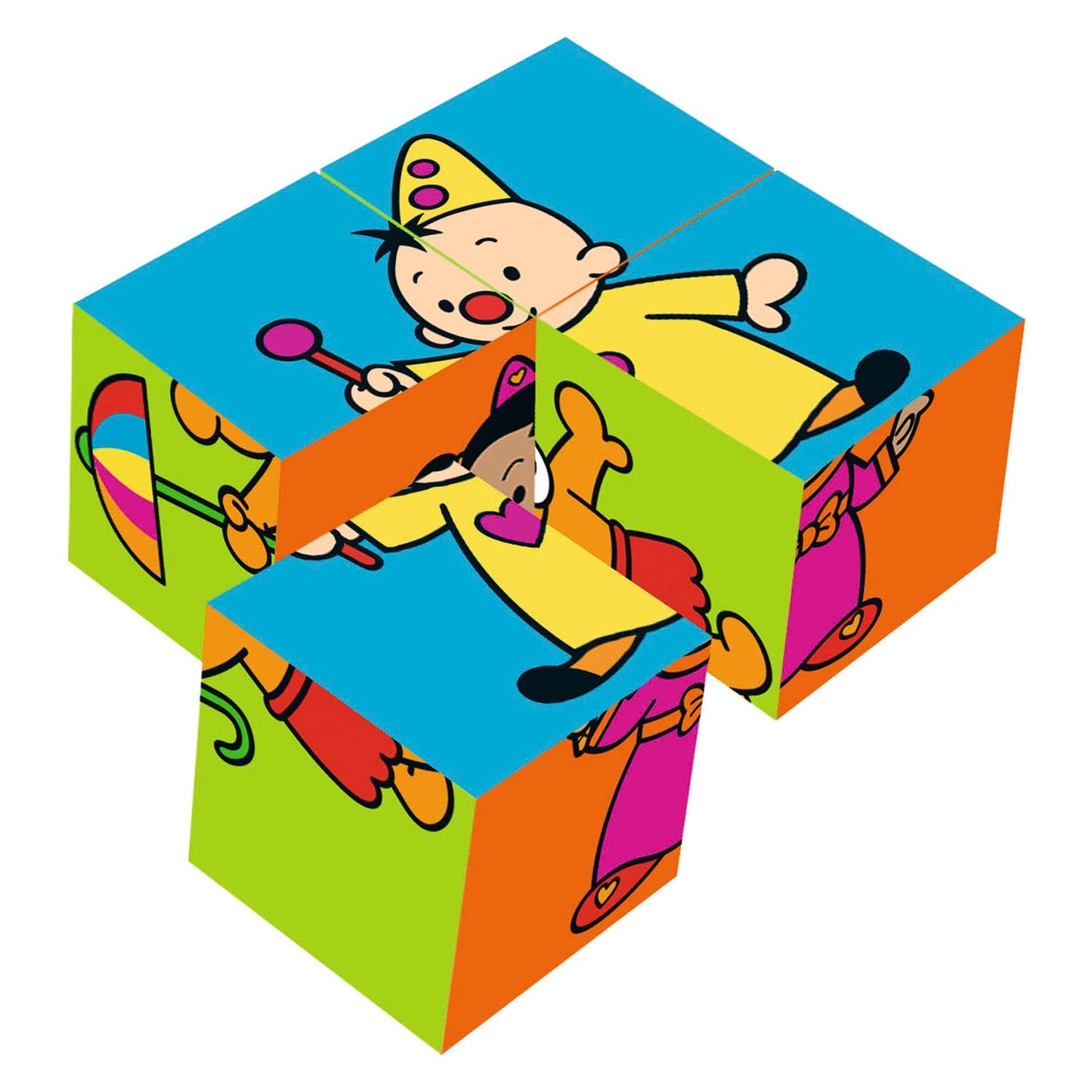 Studio 100 Holzblock -Puzzle, 4st.