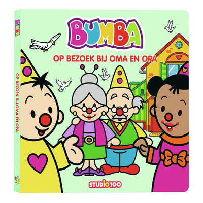 Bumba Kartonboek - Besuch von OMA und Opa