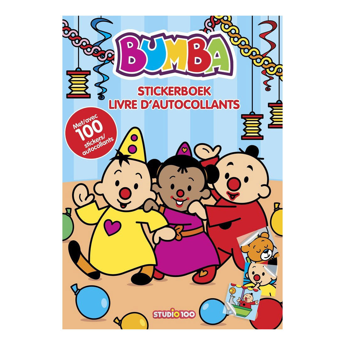 Studio 100 StickerDeboek Geburtstag